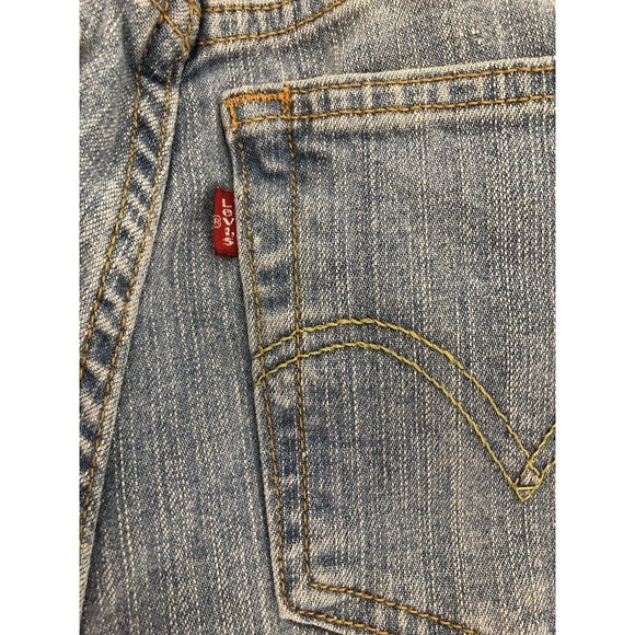 Vtg Womens Levi's 550 Sz. 16 Relax Fit High Rise Light Wash Boot Cut Jeans - Picture 8 of 16